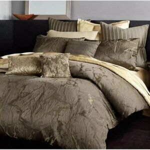 Donna Karan Sanctuary King 3 Piece Duvet Set Mink